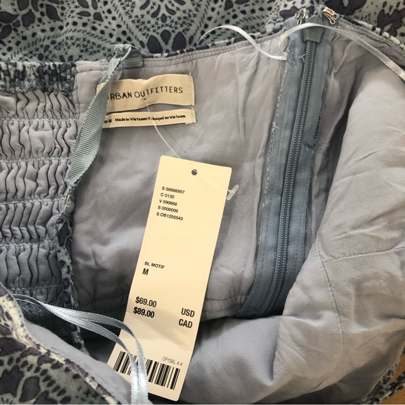 NWT-Urban Outfitters UO After All Corduroy Bustier Dress SZ M - Picture 12 of 16